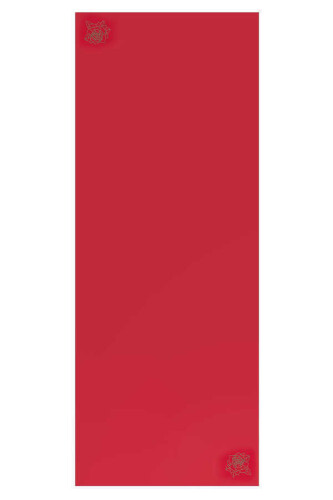 Taşlı Abiye Kırmızı İpek Şal 68x200 