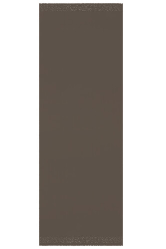 Taşlı Abiye Koyu Vizon İpek Şal 68x200 - 1