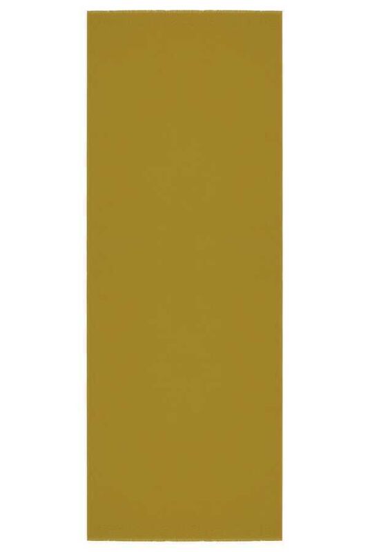 Taşlı Altın İpek Şal 80x200 - 1