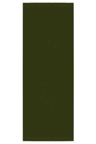 Taşlı Yeşil İpek Şal 80x200 - 1