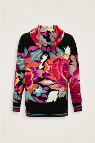 The Name of the Rose is Leyla Black Three Thread Sweatshirt - Imannoor (4)