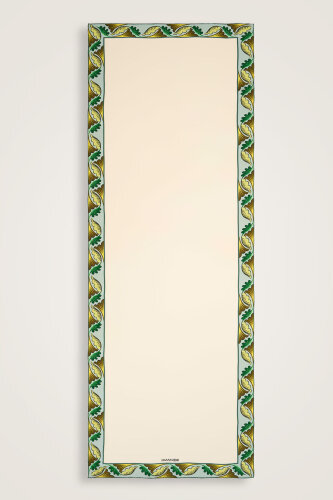 The Name of The Rose is Leyla Silk Shawl Green - 2