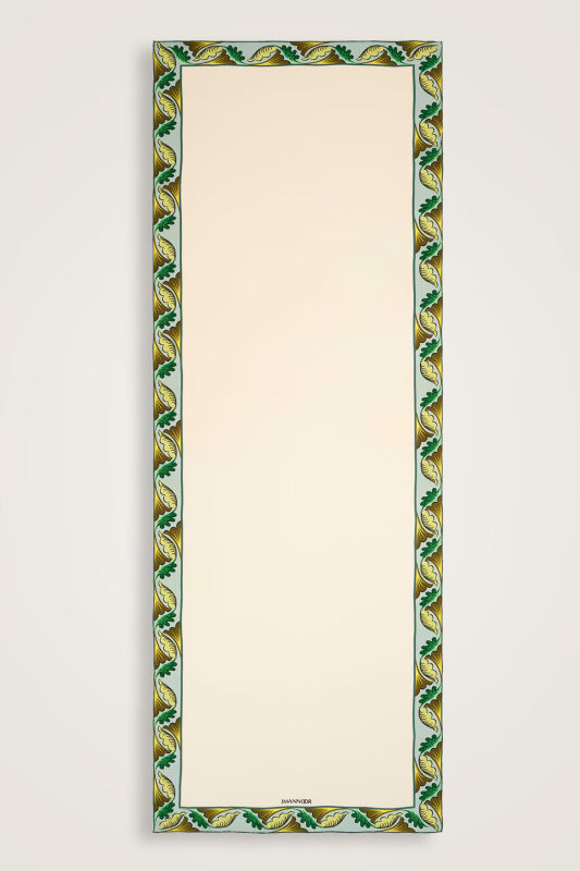 The Name of The Rose is Leyla Silk Shawl Green - 2