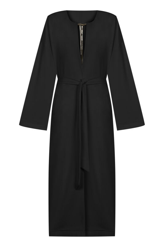 Three Thread Black Coat - 1