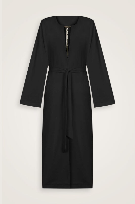 Three Thread Black Coat - 1