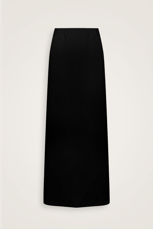 Three Thread Black Skirt - 2