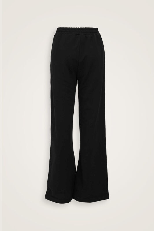 Three Thread Black Trousers - 2