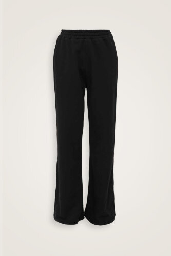 Three Thread Black Trousers - 1