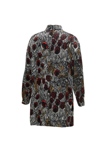 Tulip Long Sleeve Tunic Black - 5