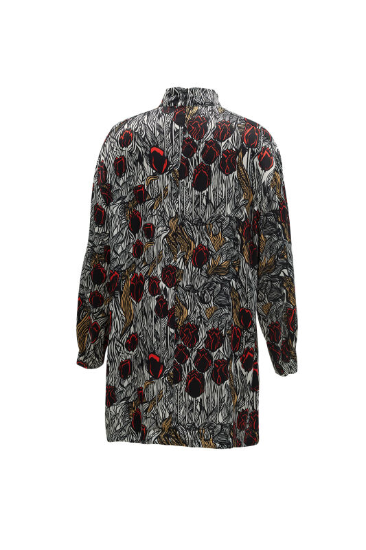 Tulip Long Sleeve Tunic Black - 5