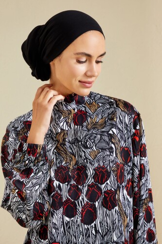 Tulip Long Sleeve Tunic Black - 4