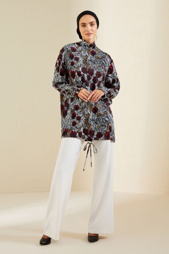 Tulip Long Sleeve Tunic Black - 6