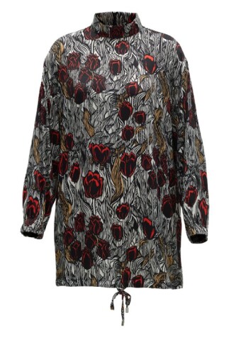 Tulip Long Sleeve Tunic Black - 1