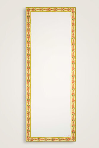 Tulip Noor Silk Shawl Yellow - 1