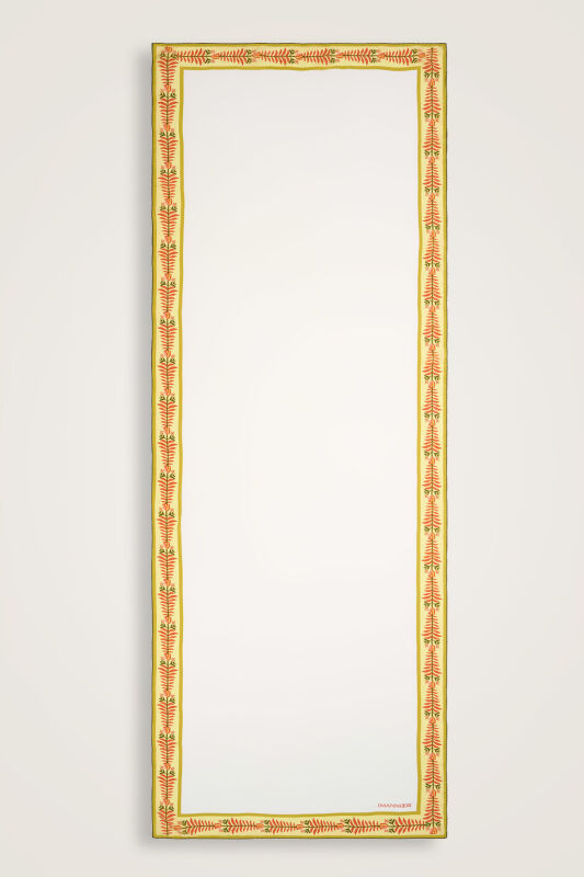 Tulip Noor Silk Shawl Yellow - 1