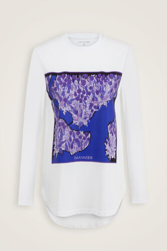 Tulips of the Bosphorus Long Sleeve White T-Shirt - Imannoor (1)