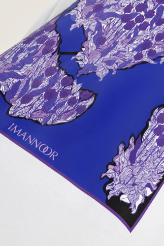 Tulips of the Bosphorus Long Sleeve White T-Shirt - 4