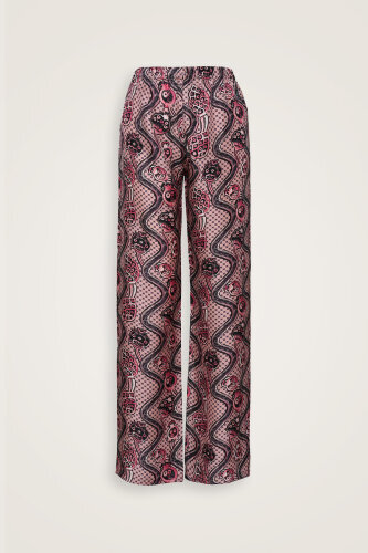 Tutti Frutti Pembe İpek Pantolon Pijama 
