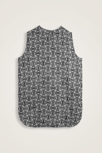 Twist Gray Silk Tank Top - Imannoor (1)