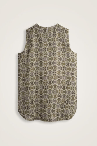 Twist Khaki Silk Undershirt - Imannoor (3)