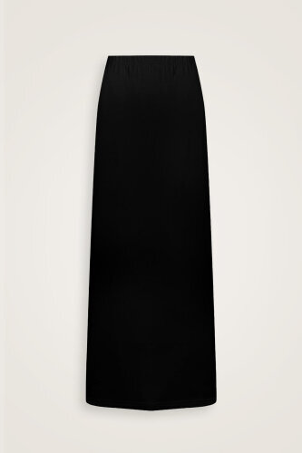 Üç İplik Siyah Etek - Imannoor (2)