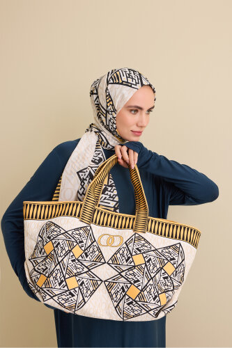 Uçurtma Sarı Yaz Çantası - Imannoor (4)