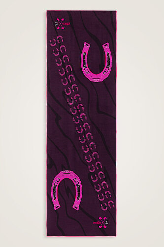 Wind Trace Burgundy Crepe Silk Scarf - Imannoor (1)