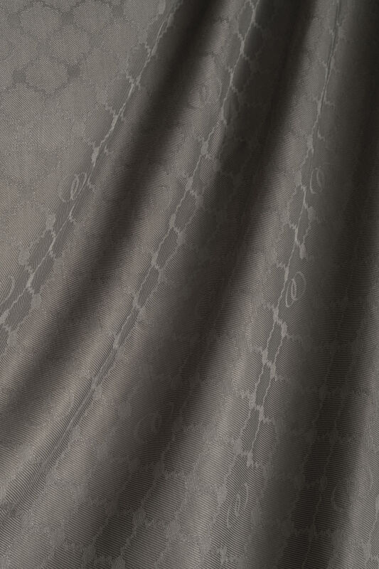 Window Lattice Anthracite Ramy Jacquard Shawl - 2