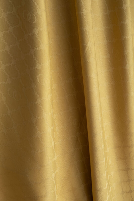 Window Lattice Camel Ramy Jacquard Shawl - 2