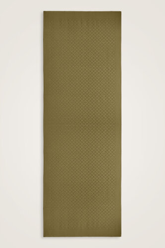 Window Lattice Khaki Ramy Jacquard Shawl 