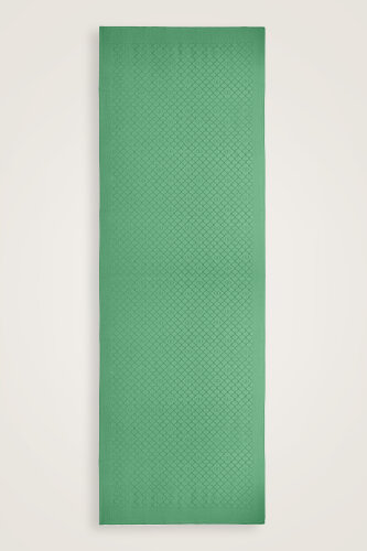 Window Lattice Mint Green Ramy Jacquard Shawl - Imannoor