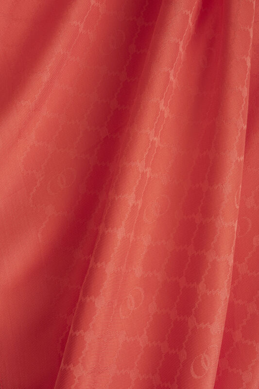 Window Lattice Pomegranate Flower Ramy Jacquard Shawl - 2