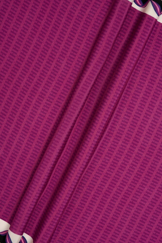 Wings of Love Silk Shawl Fuchsia - 3