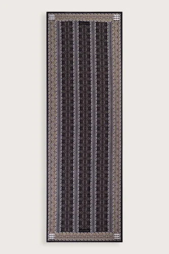 Wire Khaki Floss Viscose Shawl - Imannoor (1)