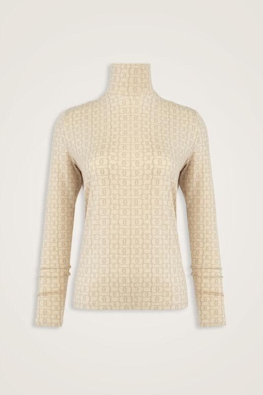 Woven Noor Cream Short Supreme Blouse - 1