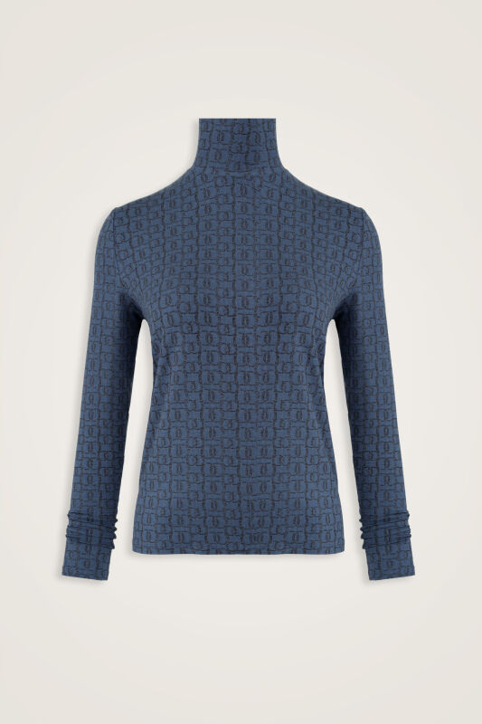 Woven Noor Indigo Short Supreme Blouse - 1