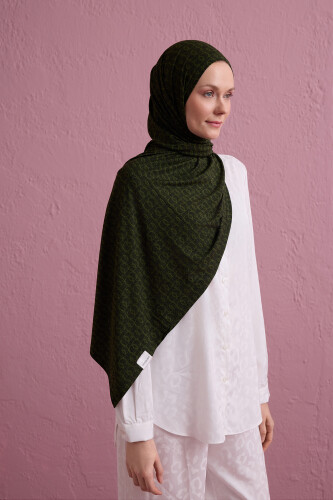 Woven Noor Khaki Supreme Shawl 