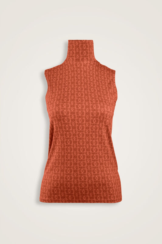 Woven Noor Taba Supreme Sleeveless Blouse - 1