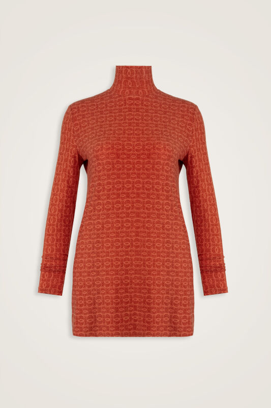 Woven Noor Tan Long Supreme Blouse - 1