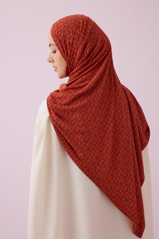 Woven Noor Tan Supreme Shawl - 5