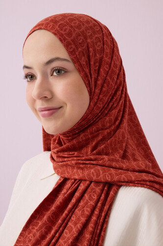 Woven Noor Tan Supreme Shawl - 1