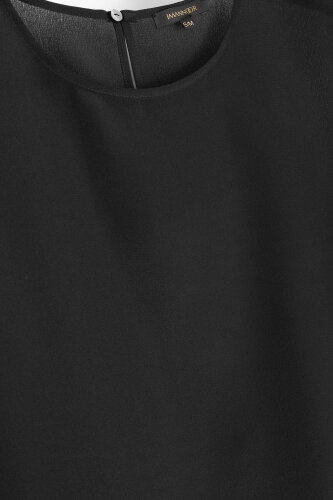 Zambak Black Silk Undershirt - Imannoor (1)