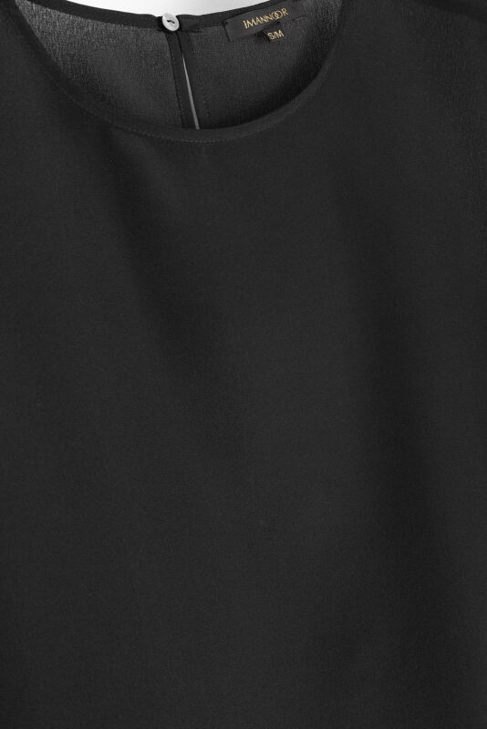 Zambak Black Silk Undershirt - 2