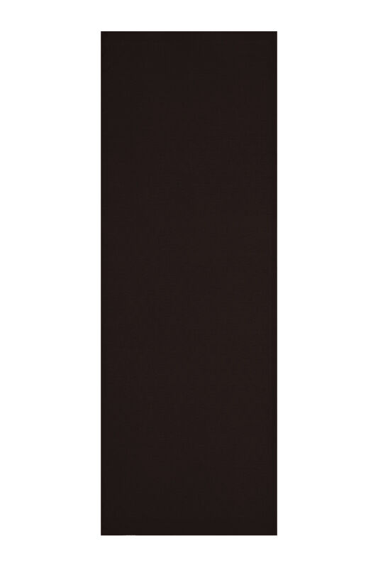 Zincir Desen Kahverengi Pamuk İpek Şal 70x210 - 2