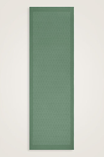 Zincir Desen Mint Pamuk İpek Şal 70x210 - Imannoor (2)