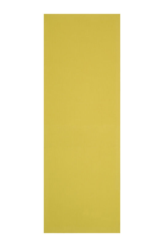 Zincir Desen Sarı Pamuk İpek Şal 70x210 - 1