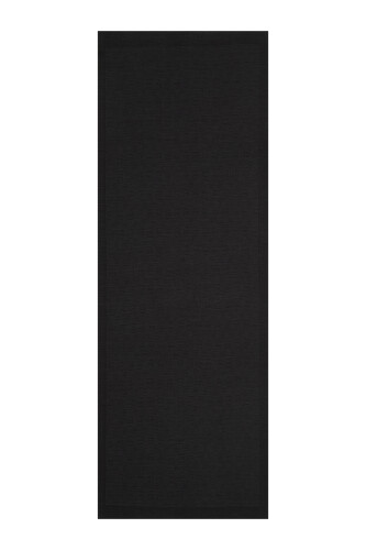 Zincir Desen Siyah Pamuk İpek Şal 70x210 - 1