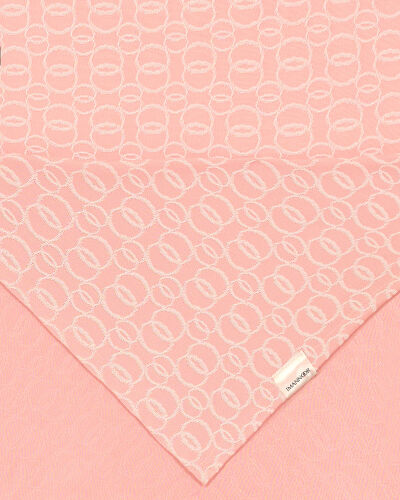 Zincir Jakar Açık Pembe Supreme Şal 70x180 - 4