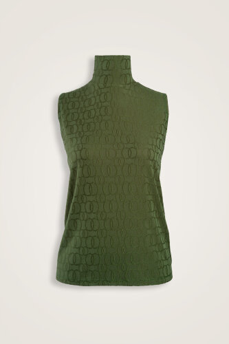 Zincir Jakar Haki Supreme Kolsuz Bluz - Imannoor