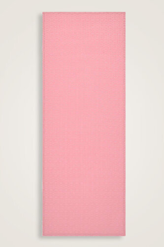 Zincir Jakar Koyu Pembe Supreme Şal 70x180 - 2